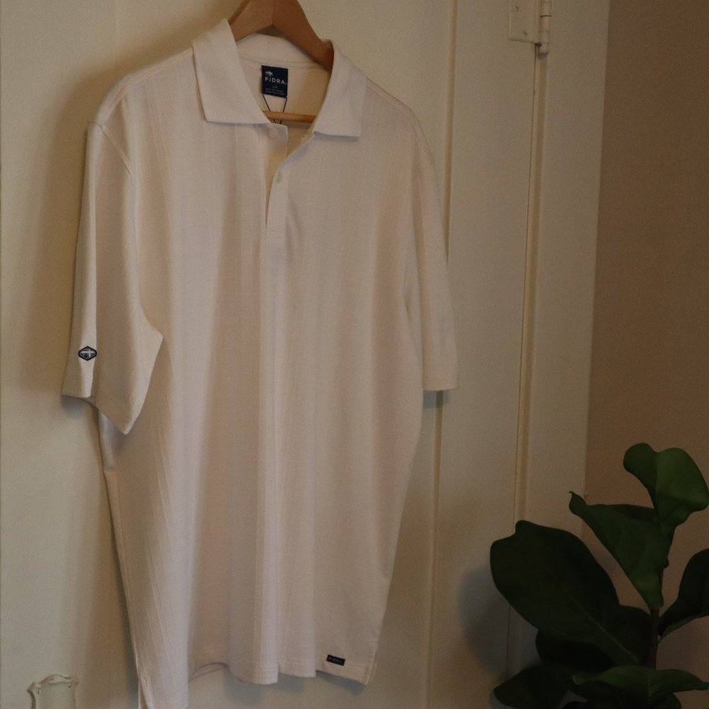 NWT Fidra Men's Golf Shirt L